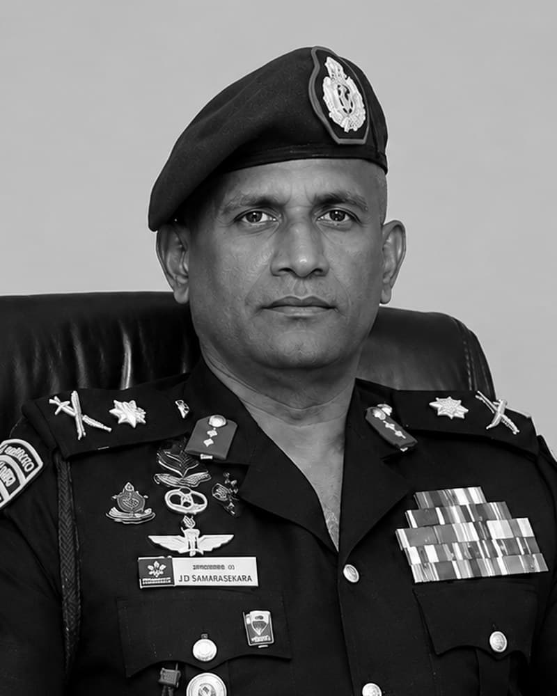 Portrait of Maj. Gen. (Retd.) J.D. Samarasekara